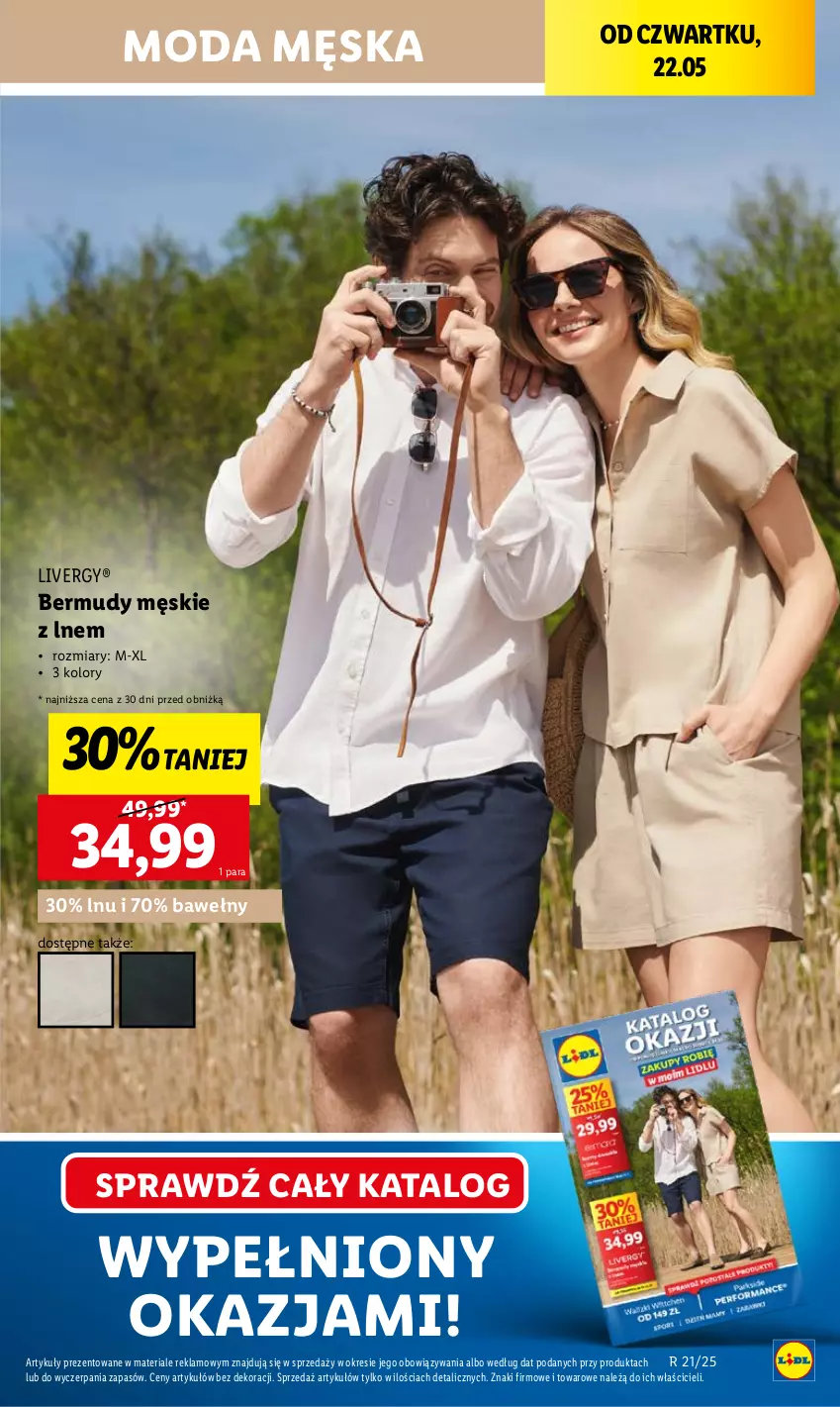 Gazetka promocyjna Lidl - GAZETKA - ważna 22.05 do 24.05.2025 - strona 27 - produkty: Bermudy, Moda