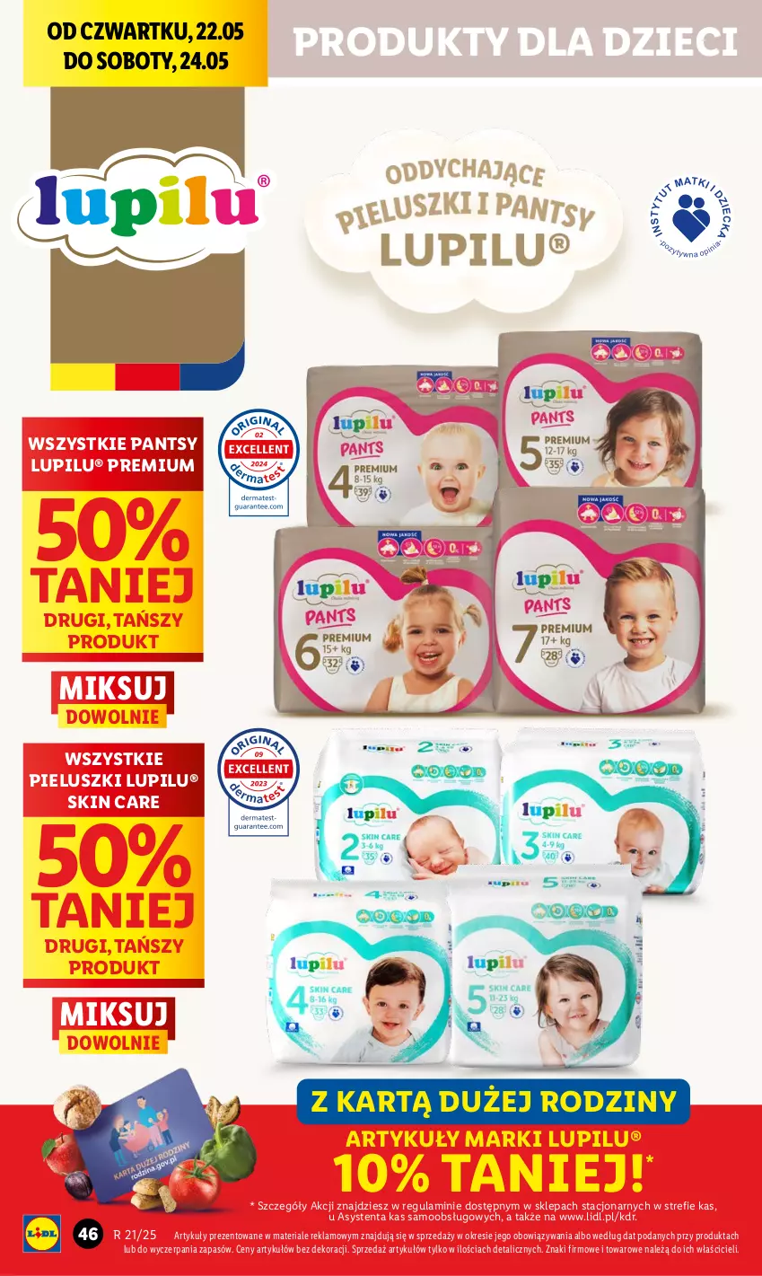 Gazetka promocyjna Lidl - GAZETKA - ważna 22.05 do 24.05.2025 - strona 58 - produkty: Dzieci