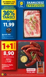 Gazetka promocyjna Lidl - GAZETKA - Gazetka - ważna od 24.05 do 24.05.2025 - strona 20 - produkty: Gra, Boczek, Kiełbasa, Kiełbasa śląska