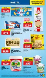 Gazetka promocyjna Lidl - GAZETKA - Gazetka - ważna od 24.05 do 24.05.2025 - strona 35 - produkty: Chrzan, Rycki Edam, Serek puszysty, Cebula, Ser, Danone, Twaróg, Piątnica, Actimel, Serek, Edam, Miks tłuszczowy, Finuu, Mleczna kanapka, Kinder