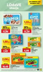Gazetka promocyjna Lidl - GAZETKA - Gazetka - ważna od 24.05 do 24.05.2025 - strona 43 - produkty: Kaktus, Big Milk, Dove, Lody, Czekolada, Algida, Arbuz, Nestlé, LG
