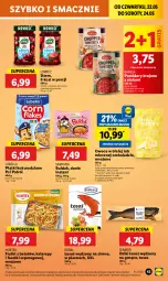 Gazetka promocyjna Lidl - GAZETKA - Gazetka - ważna od 24.05 do 24.05.2025 - strona 55 - produkty: Lubella, Por, Gra, Bell, Frytki z batatów, Tusz, Dżem, Owoce, Bella, Frytki, Pomidory, Psi Patrol, Pomidory krojone, Hortex, Fa