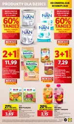 Gazetka promocyjna Lidl - GAZETKA - Gazetka - ważna od 24.05 do 24.05.2025 - strona 59 - produkty: HiPP, Warzywa, Ryż, Mus, Gra, Dinozaur, BoboVita, NAN Optipro, Owsianka, Dzieci, Owoce, Nestlé, Hipp Bio