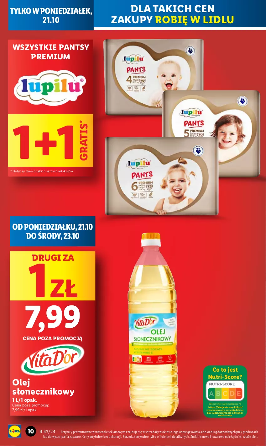 Gazetka promocyjna Lidl - GAZETKA - ważna 21.10 do 23.10.2024 - strona 10 - produkty: Gra, Olej, Olej słonecznikowy, Wazon