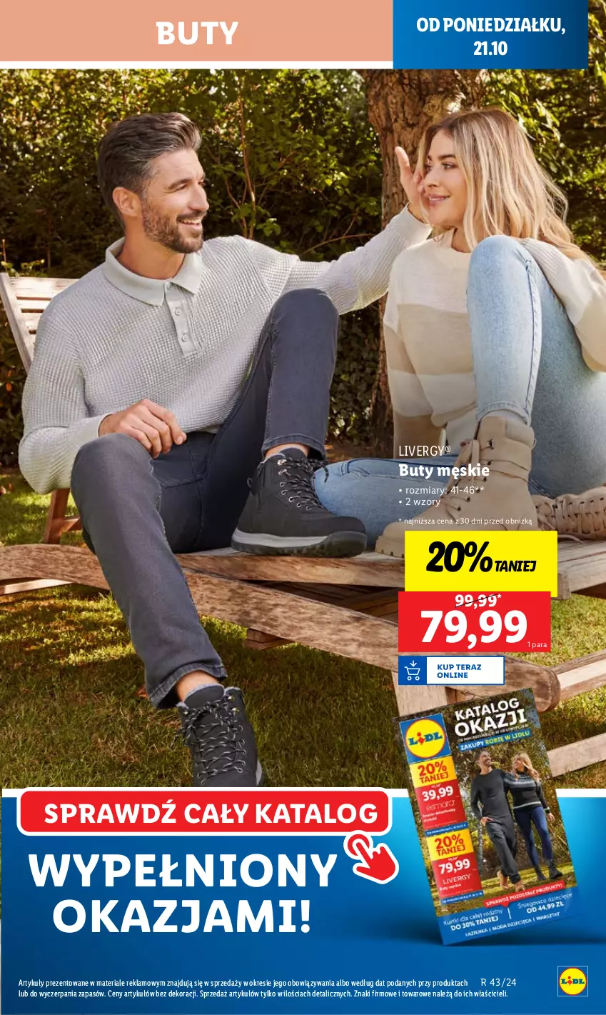 Gazetka promocyjna Lidl - GAZETKA - ważna 21.10 do 23.10.2024 - strona 15 - produkty: Buty, Moda