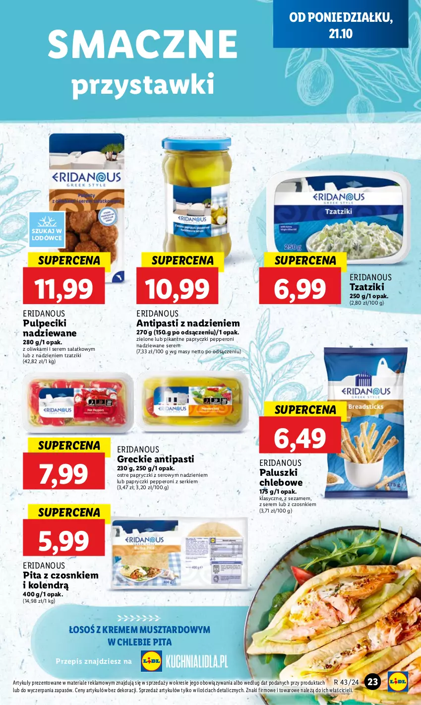 Gazetka promocyjna Lidl - GAZETKA - ważna 21.10 do 23.10.2024 - strona 27 - produkty: Chleb, Mus, Sałat, Ser, Sezam