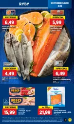 Gazetka promocyjna Lidl - GAZETKA - Gazetka - ważna od 23.10 do 23.10.2024 - strona 43 - produkty: Sos, Rio Mare, Pstrąg tęczowy, Pstrąg, Tuńczyk, Sandacz