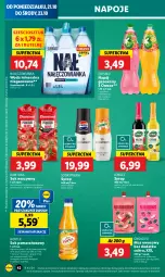 Gazetka promocyjna Lidl - GAZETKA - Gazetka - ważna od 23.10 do 23.10.2024 - strona 46 - produkty: Sok pomarańczowy, Dawtona, Nałęczowianka, Sok, Por, Mus, Cytryny, Pomarańcze, Napoje, Buraki, Napój gazowany, Syrop, Woda mineralna, Owoce, Woda, Napój, Grejpfrut, Hortex