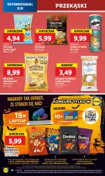 Gazetka promocyjna Lidl - GAZETKA - Gazetka - ważna od 23.10 do 23.10.2024 - strona 48 - produkty: Cheetos, Puf, Chipsy, Chrupki, Pringles, Lorenz, Masło