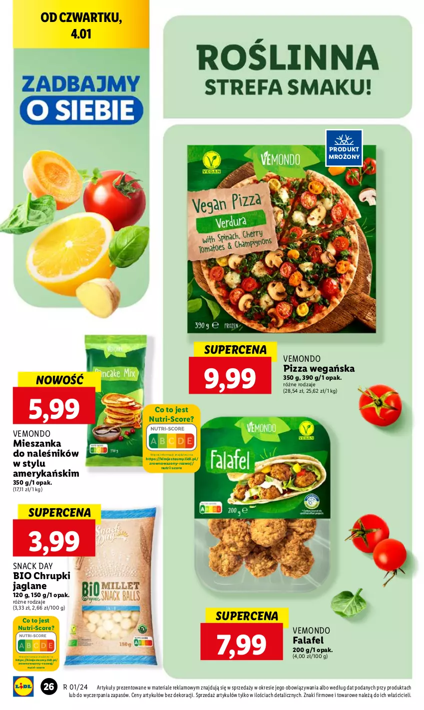 Gazetka promocyjna Lidl - GAZETKA - ważna 04.01 do 05.01.2024 - strona 28 - produkty: Chrupki, Fa, Pizza, Wazon