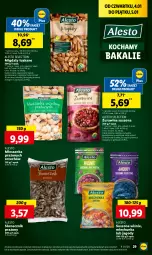 Gazetka promocyjna Lidl - GAZETKA - Gazetka - ważna od 05.01 do 05.01.2024 - strona 31 - produkty: Migdały łuskane, Koc, Słonecznik prażony, Migdały, Jagody, Olej