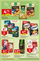 Gazetka promocyjna Auchan - Gazetka Oferty tygodnia! Supermarket Auchan - Gazetka - ważna od 10.04 do 10.04.2024 - strona 12 - produkty: Mus, Cukier, Róża, Sati, Chipsy, Kawa mielona, Kawa, Wawel, Sante, Przysnacki, Dzika róża, Aronia, Cukierki, Herbata, Ogród, Herbapol, Michałki, Herbata owocowa, LG