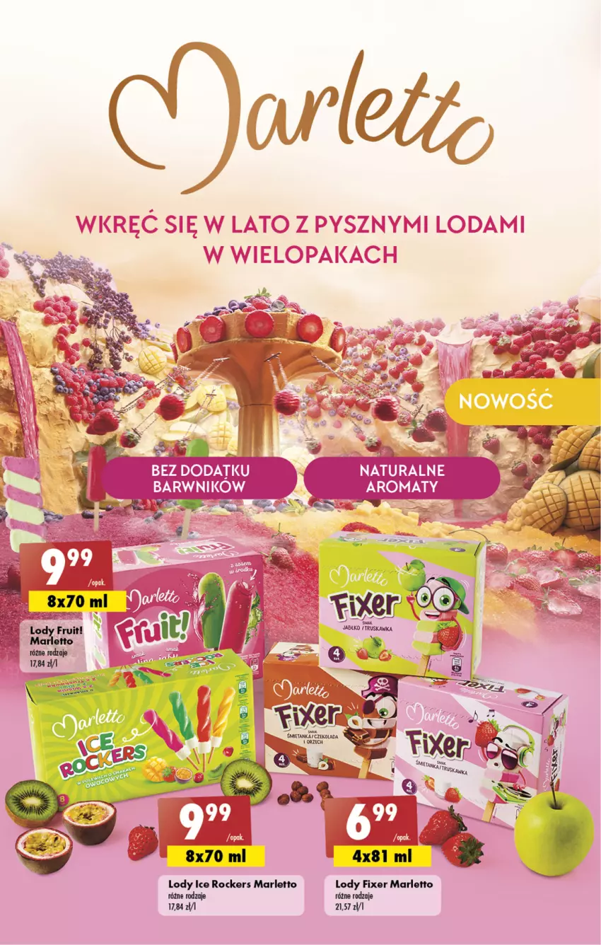 Gazetka promocyjna Biedronka - otwieramy sezon na lody - ważna 09.05 do 31.08.2022 - strona 10 - produkty: Lody