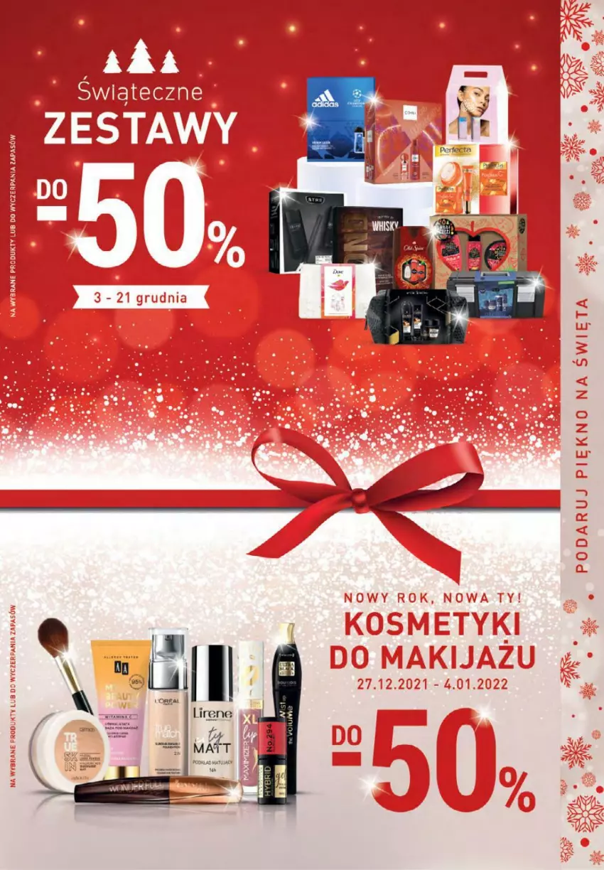 Gazetka promocyjna Drogerie Jawa - Boże narodzenie - ważna 02.12.2021 do 04.01.2022 - strona 3 - produkty: Lirene, Perfecta, Ser