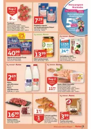 Gazetka promocyjna Auchan - Wiosenne superoferty są w cenie Moje Auchan - Gazetka - ważna od 11.05 do 11.05.2022 - strona 3 - produkty: Kurczak, Polędwica, Gulasz wołowy, Sok, Gra, Finish, Pekpol, Tablet, Truskawki, Tortilla, Croissant, Tera, Szynka, Sok jabłkowy, Miód, Mleko mikrofiltrowane, Zmywarki, Tabletki do zmywarki, Mleko, LG