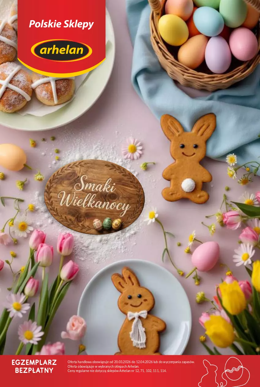 Gazetka promocyjna Arhelan - Gazetka - ważna 20.03 do 12.04.2026 - strona 1