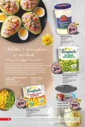 Gazetka promocyjna Arhelan - Gazetka - Gazetka - ważna od 12.04 do 12.04.2026 - strona 6 - produkty: Majonez, Sałatka, Sos, Sok, Ser, Sól, Rum, Gra, Bonduelle, Cytryny, Kawa, Sałat, Talerz, Pieprz, Tuńczyk, Szklanka, Graal, Olej, Pomidory, Groszek, Kukurydza