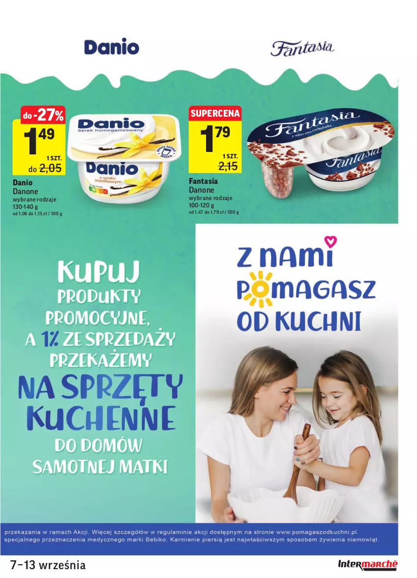 Gazetka promocyjna Intermarche - Gazetka promocyjna - ważna 07.09 do 13.09.2021 - strona 27 - produkty: Danio, Danone, Fa, Fanta