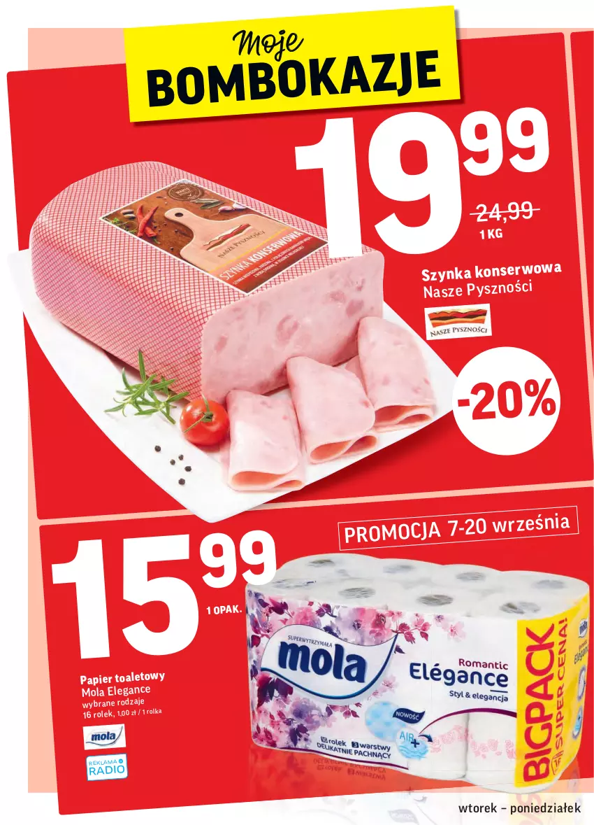 Gazetka promocyjna Intermarche - Gazetka promocyjna - ważna 07.09 do 13.09.2021 - strona 6 - produkty: Mola, Papier, Ser