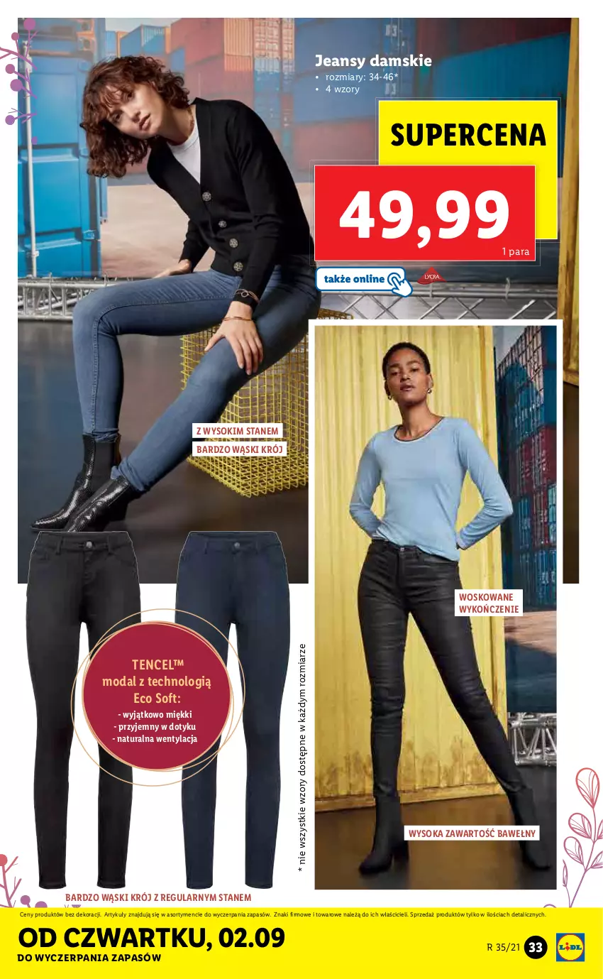 Gazetka promocyjna Lidl - GAZETKA - ważna 30.08 do 04.09.2021 - strona 33 - produkty: Moda, Sok