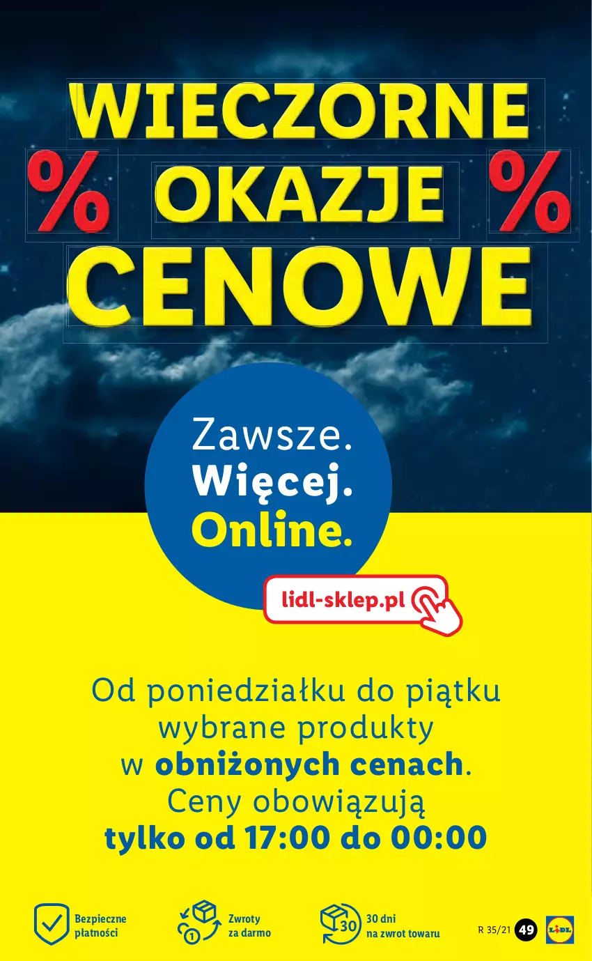 Gazetka promocyjna Lidl - GAZETKA - ważna 30.08 do 04.09.2021 - strona 49 - produkty: Piec