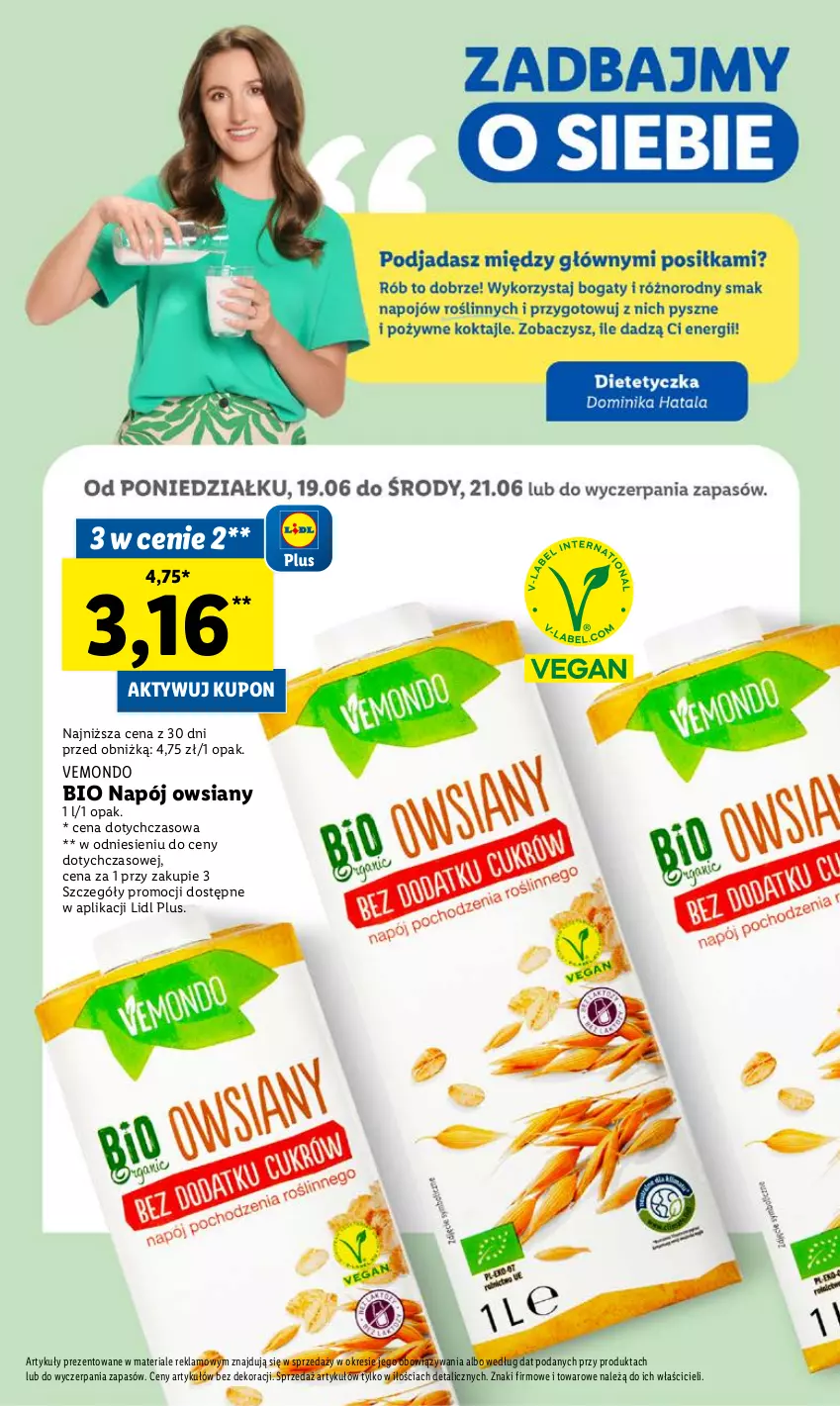 Gazetka promocyjna Lidl - GAZETKA - ważna 19.06 do 21.06.2023 - strona 50 - produkty: Napój