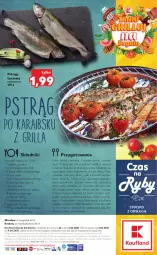 Gazetka promocyjna Kaufland - RYBY - Gazetka - ważna od 09.06 do 09.06.2021 - strona 2 - produkty: Piec, Cebula, Sos, Sok, Ser, Sól, Papier, Pstrąg tęczowy, Czosnek, Sos rybny, Mleko kokosowe, Sos sojowy, Siatka, Pieprz, Ręcznik, Pstrąg, Wagi, Grill, Mango, Kokos, Imbir, Mleko