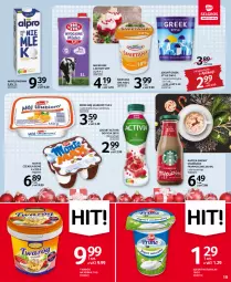 Gazetka promocyjna Selgros - Oferta spożywcza - Gazetka - ważna od 14.12 do 14.12.2022 - strona 19 - produkty: Jogurt naturalny, Ser, Mleko bez laktozy, Twaróg, Jogurt, Activia, Serek, Napój, Monte, Mleko