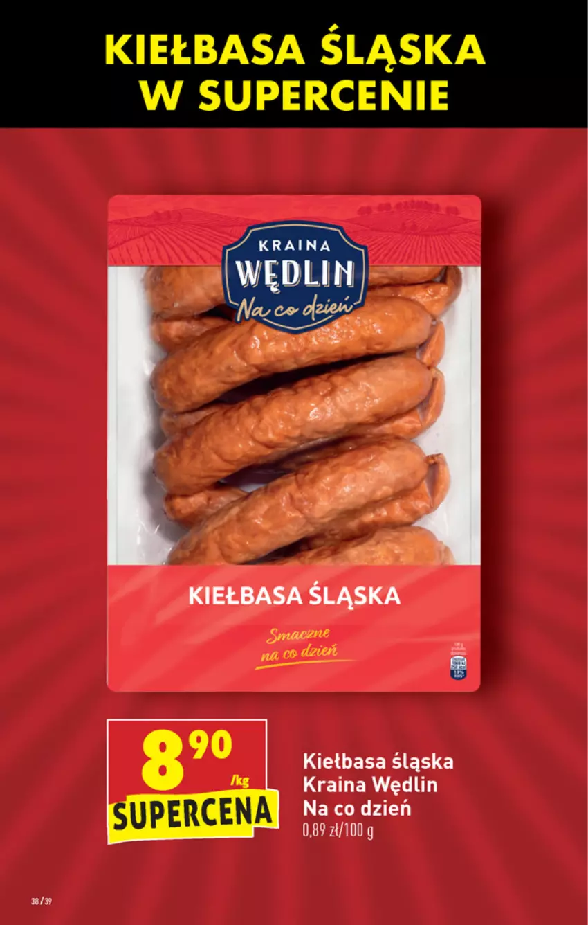 Gazetka promocyjna Biedronka - W tym tygodniu - ważna 18.02 do 24.02.2021 - strona 38 - produkty: Kiełbasa, Kiełbasa śląska