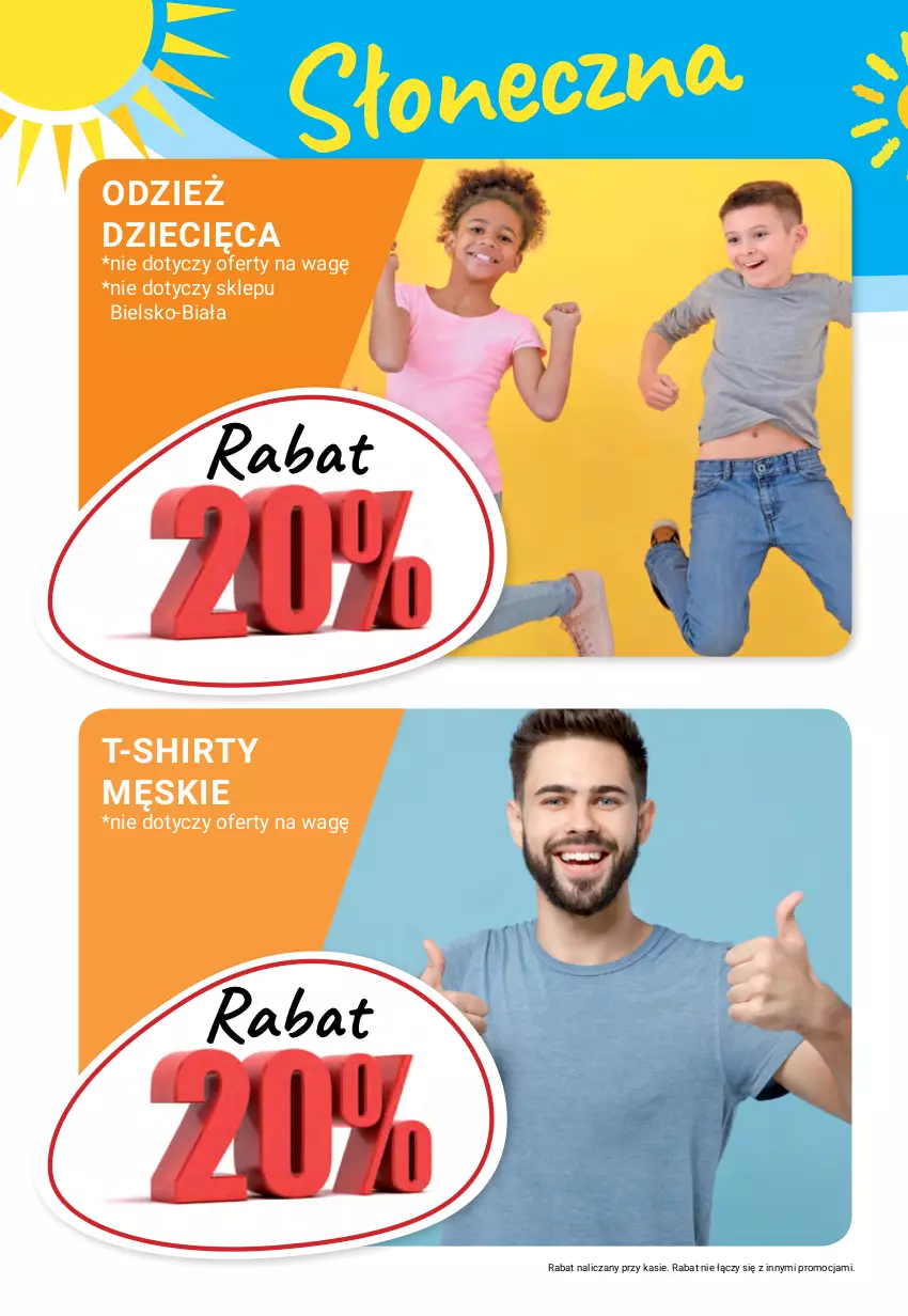 Gazetka promocyjna Bi1 - Słoneczna Ofertomania - ważna 25.08 do 31.08.2021 - strona 8 - produkty: Dzieci, T-shirt