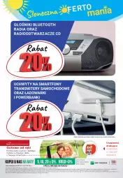 Gazetka promocyjna Bi1 - Słoneczna Ofertomania - Gazetka - ważna od 31.08 do 31.08.2021 - strona 7 - produkty: Głośnik, Radioodtwarzacz, Uchwyty, Tran, Transmiter, Powerbank, Smartfon