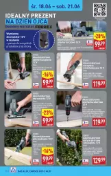 Gazetka promocyjna Aldi - Pełna oferta - Gazetka - ważna od 21.06 do 21.06.2025 - strona 20 - produkty: Piec, Noż, Wiertarka, Nożyce, Szlifierka kątowa, Kabel USB, Wyrzynarka, Tarka, Wiertarka udarowa, Bateria, Szlifierka, Pilarka tarczowa, Akumulator
