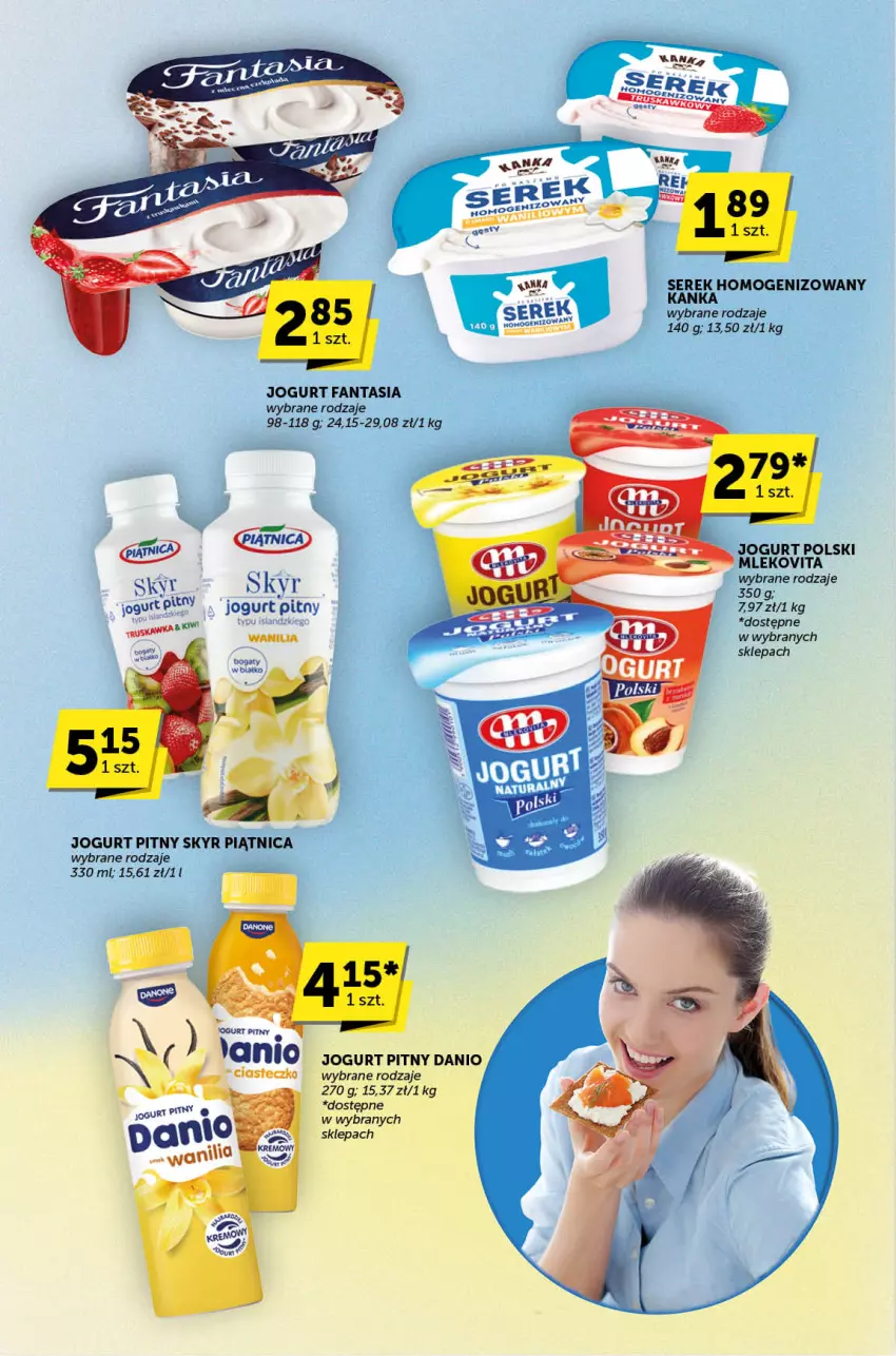 Gazetka promocyjna ABC - ważna 16.05 do 30.05.2024 - strona 4 - produkty: Danio, Fa, Fanta, Jogurt, Jogurt pitny, Mleko, Mlekovita, Piątnica, Ser, Serek, Serek homogenizowany