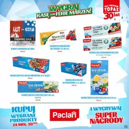 Gazetka promocyjna Topaz - Gazetka - Gazetka - ważna od 14.01 do 14.01.2024 - strona 55 - produkty: O Bag, Woreczki do lodu, Fa