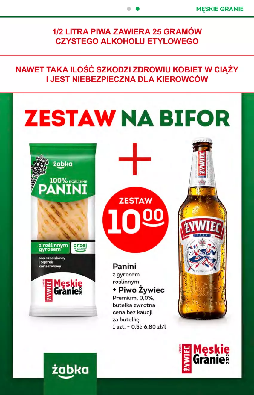 Gazetka promocyjna Żabka - ważna 22.06 do 28.06.2022 - strona 3 - produkty: Gra, Piec, Piwa