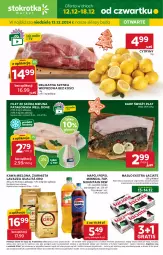 Gazetka promocyjna Stokrotka - Market - Gazetka - ważna od 18.12 do 18.12.2024 - strona 1 - produkty: JBL, Gra, 7up, Szynka wieprzowa, Miruna, Cytryny, Mirinda, Kawa mielona, Kawa, Karp, Tago, Szynka, Pepsi, Lavazza, Masło, Lazur, Napój, HP