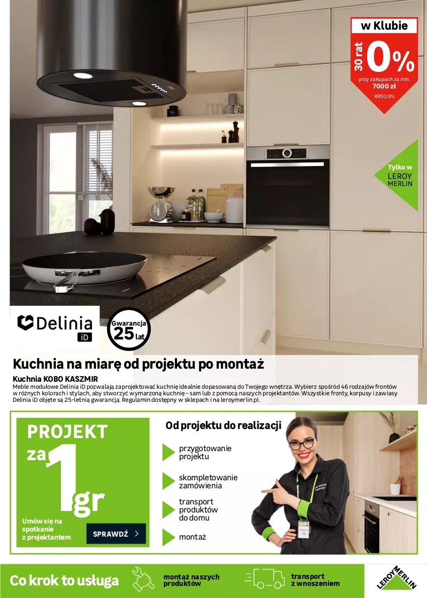 Gazetka promocyjna Leroy Merlin - Gazetka Leroy Merlin - ważna 15.07 do 11.08.2026 - strona 15 - produkty: Bateria, Bateria kuchenna, Gra, KOBO, Korpusy, Kuchnia, Meble, Por, Sport, Syfon, Tran, Zlew, Zlewozmywak