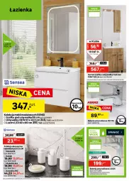 Gazetka promocyjna Leroy Merlin - Gazetka Leroy Merlin - Gazetka - ważna od 11.08 do 11.08.2026 - strona 20 - produkty: Kabina z hydromasażem, Kabina prysznicowa, Bateria umywalkowa, Lustro LED, Gra, Szafka pod umywalkę, Szczotka, Szafka, Mydelniczka, Bateria, Brodzik, Kubek, Umywalka, Dozownik, Lustro, Grafika