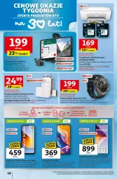 Gazetka promocyjna Auchan - Gazetka 30 Lat Hipermarket Auchan - Gazetka - ważna od 28.04 do 28.04.2026 - strona 48 - produkty: Sok, Por, Acer, Amol, Pendrive, Tusz, Smartwatch, Skaner, Kamera, Urządzenie wielofunkcyjne, Drukarka, Bateria, Wideorejestrator, PLATINET, Smartfon, HP, Fa