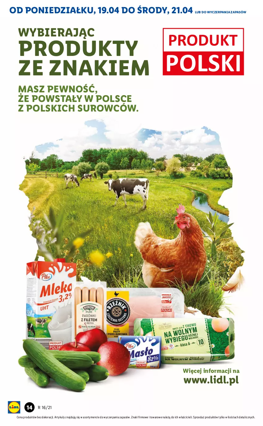 Gazetka promocyjna Lidl - GAZETKA - ważna 19.04 do 21.04.2021 - strona 14