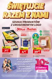 Gazetka promocyjna Auchan - Gazetka 30 Lat Hipermarket Auchan - Gazetka - ważna od 20.05 do 20.05.2026 - strona 5 - produkty: Ser, Deser