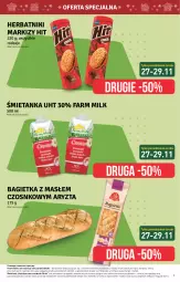 Gazetka promocyjna Stokrotka - Supermarket - Gazetka - ważna od 29.11 do 29.11.2023 - strona 5 - produkty: Warzywa, Bagietka, Herbatniki, Farm Milk, Owoce, Mięso, Fa