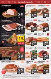 Gazetka promocyjna Stokrotka - Supermarket - Gazetka - ważna od 29.11 do 29.11.2023 - strona 8 - produkty: Piec, Bumerang, Polędwica, Warzywa, Sok, Ser, Salami, Sokołów, Parówki, Parówki z szynki, Karp, Duda, Szynka, Kiełbasa krucha, Pieprz, Boczek, Basia, Owoce, Kiełbasa, Olewnik, Mięso