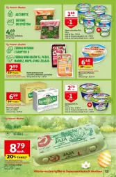 Gazetka promocyjna Auchan - Wielkanoc z najlepszej cenie! Część 1. Supermarket Auchan - Gazetka - ważna od 20.03 do 20.03.2024 - strona 11 - produkty: Jogurt naturalny, Roszponka, Piątnica, Zott, Jaja, Jogurt, Rukola, Mascarpone, Buraki, Masło, Jaja z wolnego wybiegu