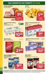 Gazetka promocyjna Stokrotka - Supermarket - Gazetka - ważna od 18.02 do 18.02.2026 - strona 2 - produkty: Warzywa, Szynka farmerska, Jaja, Praliny, Cytryny, Dżem, Duda, Szynka, Optima, Owoce, Olej, Jaja z wolnego wybiegu, Mięso, Lindt, Milka, Lisner, Mleko, Fa