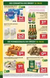 Gazetka promocyjna Stokrotka - Supermarket - Gazetka - ważna od 18.02 do 18.02.2026 - strona 4 - produkty: Piwa, Piwo, Makaron, Warzywa, Gra, Papier, Ziemniaki, Pomarańcze, Papier toaletowy, Velvet, Optima, Radler, Owoce, Olej, Mięso, Wkład olejowy
