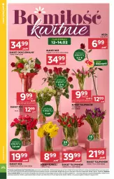 Gazetka promocyjna Stokrotka - Supermarket - Gazetka - ważna od 18.02 do 18.02.2026 - strona 8 - produkty: Warzywa, Tulipan, Róża, Optima, Bukiet, Owoce, Mięso