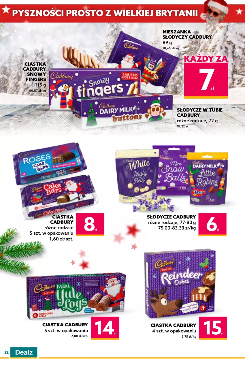 Gazetka promocyjna Dealz - KATALOG ŚWIĄTECZNYDEAL Z MIKOŁAJEM! - ważna 09.11 do 24.12.2022 - strona 32 - produkty: Ciastka, Cukier, Cukierki, Milka, Oreo