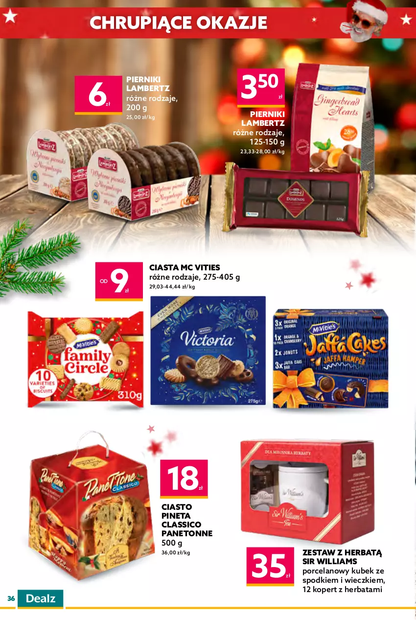 Gazetka promocyjna Dealz - KATALOG ŚWIĄTECZNYDEAL Z MIKOŁAJEM! - ważna 09.11 do 24.12.2022 - strona 36 - produkty: Ciastka, Czekolada, Herbata, Iams, Kubek, Oreo, Piernik, Por