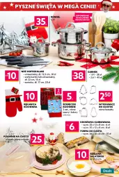 Gazetka promocyjna Dealz - KATALOG ŚWIĄTECZNYDEAL Z MIKOŁAJEM! - Gazetka - ważna od 24.12 do 24.12.2022 - strona 15 - produkty: Torebka, Papier, Garnek, Stek, Salaterka, Rękawica kuchenna, Pojemnik, LANA, Keksówka, Pojemnik na ciasto, Rondel, Fa